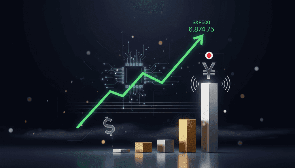 26 December 2025 – Today's Market News — S&P 500 Near Record Highs 6,874.75 as Markets Trade Sideways