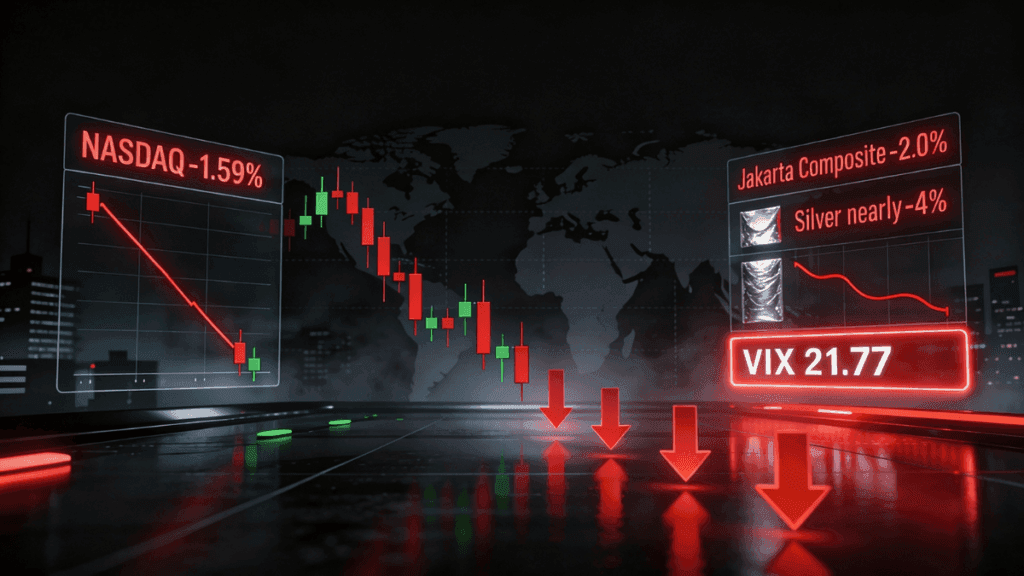 6 February 2026 — Today's Market News — Asian Markets Weaken as Jakarta Composite Slides 2% and VIX Jumps to 21.77