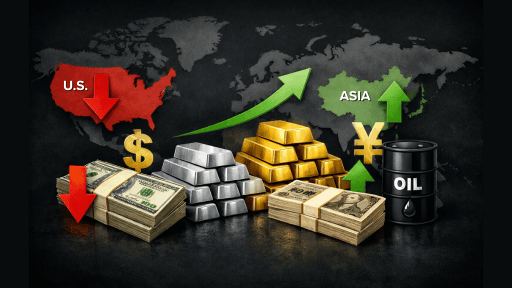 11 February 2026 — Today's Market Update — Silver Surges ~2%, Asia Climbs While Dollar Slips