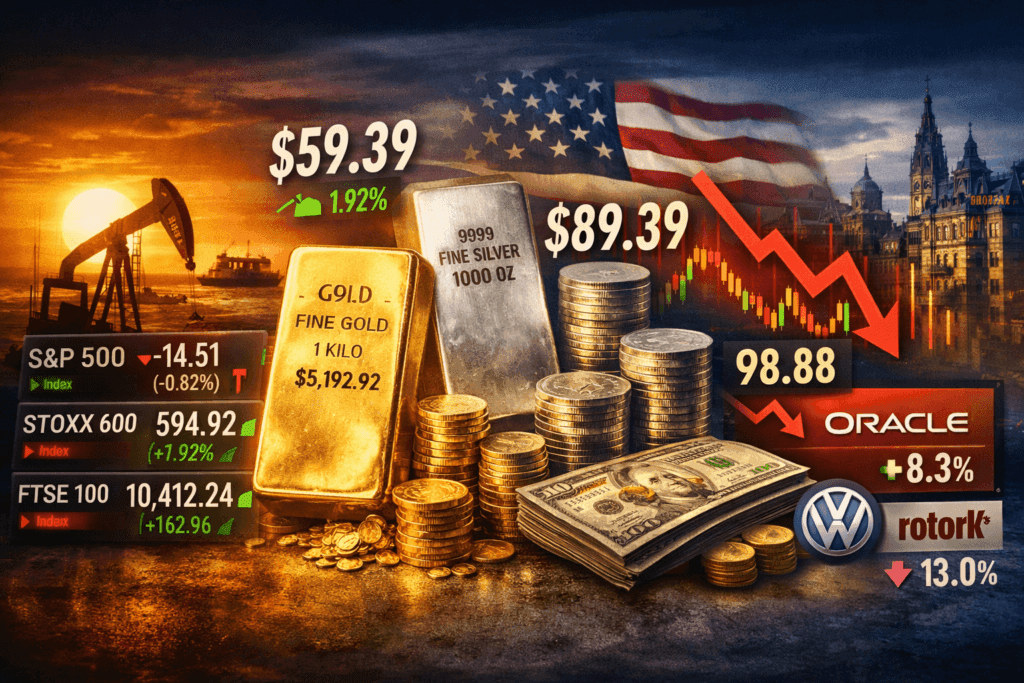 March 11, 2026 — Today's Market News — Europe Leads Global Rebound as Oil Drops 12.18% and Risk Appetite Recovers