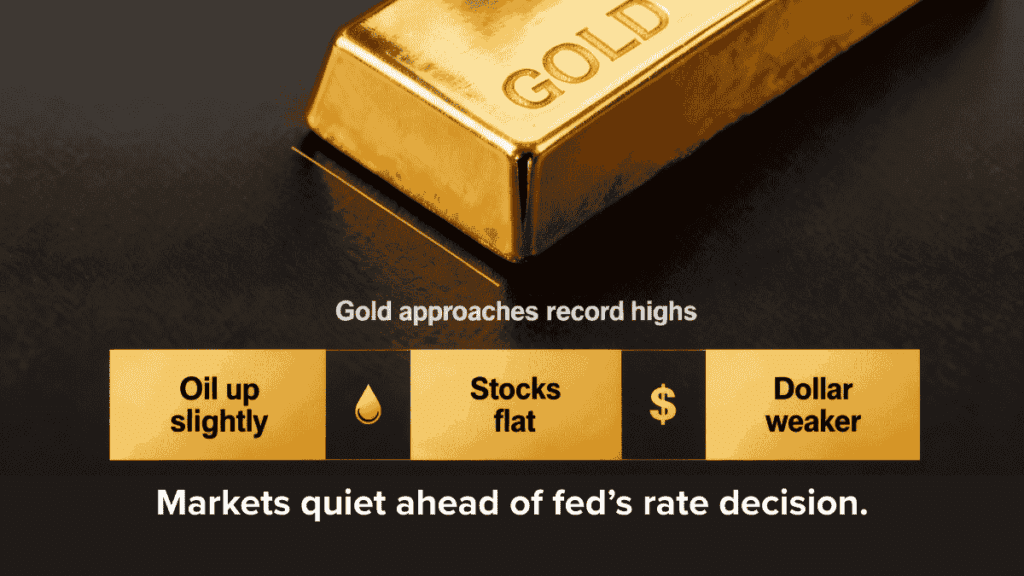 Global Market Outlook: Markets Hold Steady as Fed Meeting Approaches — 8 Dec 2025