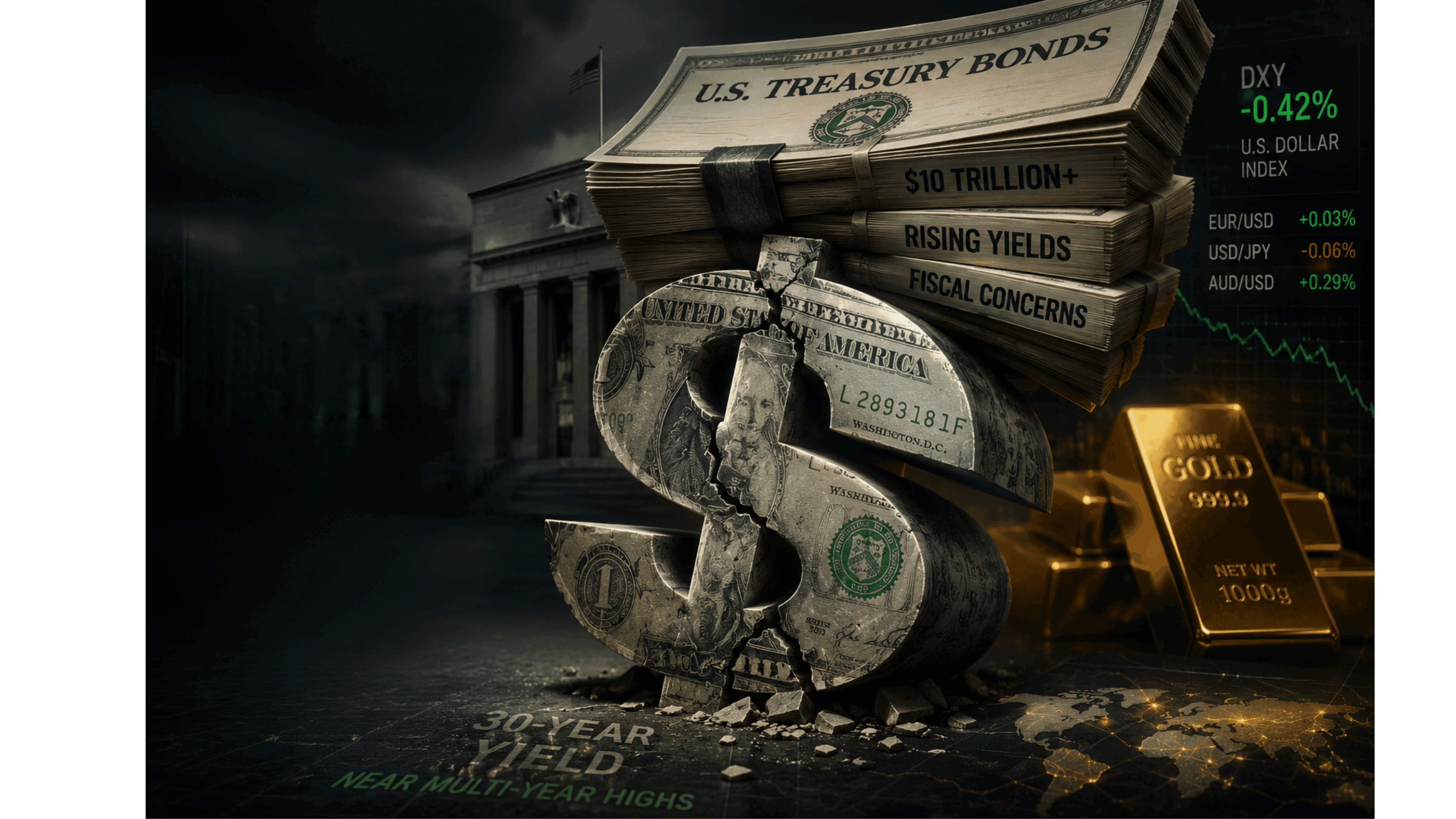 August 24, 2026 - Dow Rises 0.98% to 53,277.01, Gold Gains 0.97% to $4,648.67 and Brent Falls 1.54% to $88.60