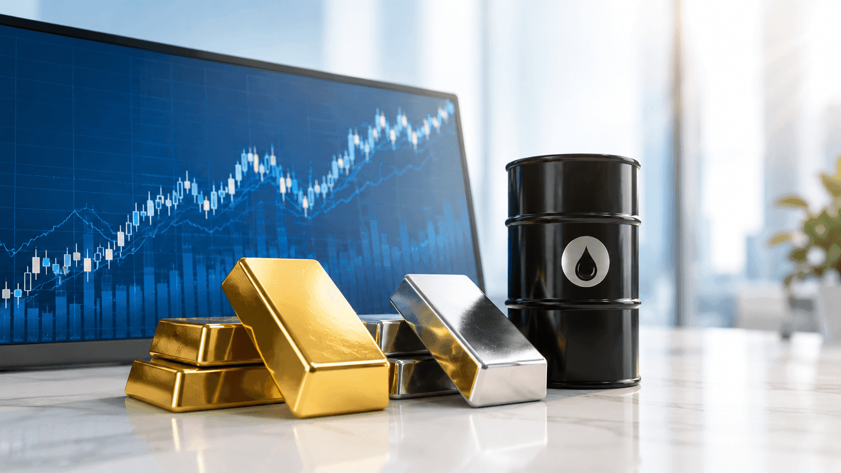 June 16, 2026 - Today’s Market News - Nasdaq Surges 3.07% to 26,683.94, Gold Rises 0.13% to $4,314.99, While Brent Crude Slips 0.40% to $79.25