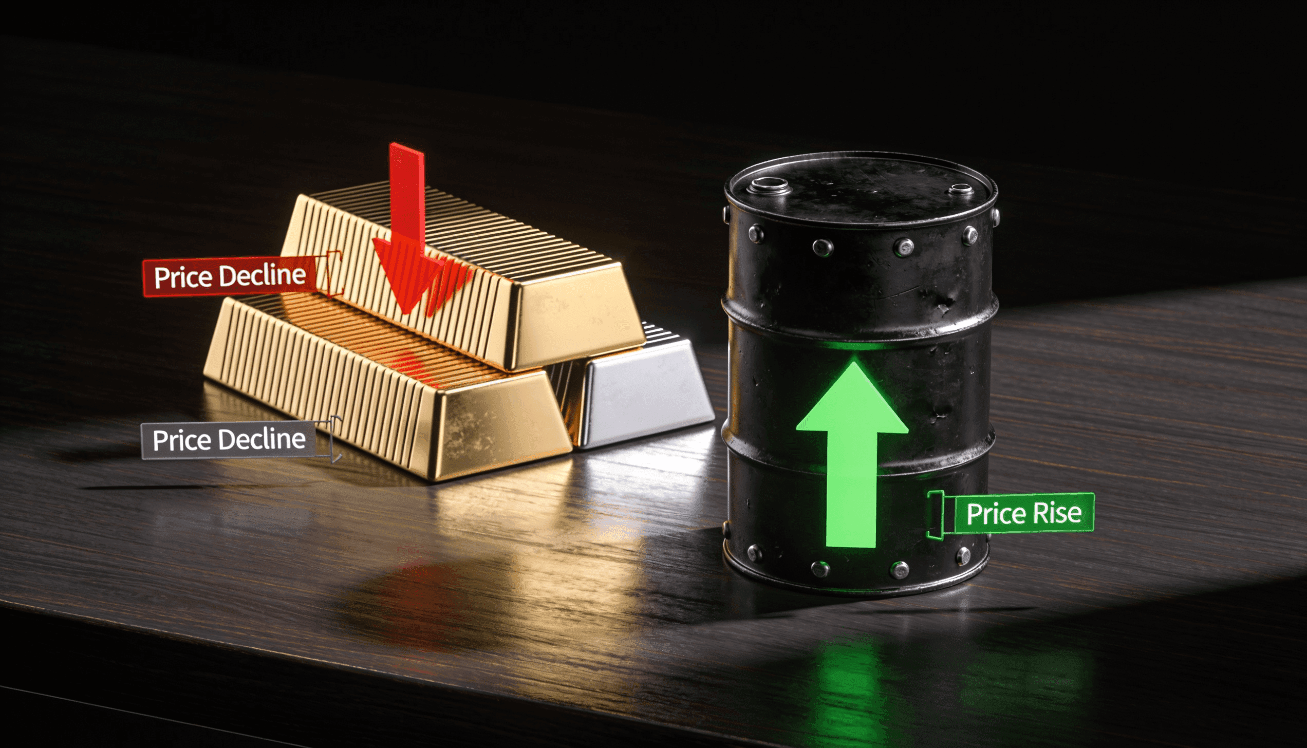 July 13, 2026 - Today’s Market News - Gold Falls 1.52% to $4,058.52, Silver Drops 2.70%, While Brent Crude Rises 2.62% to $77.48