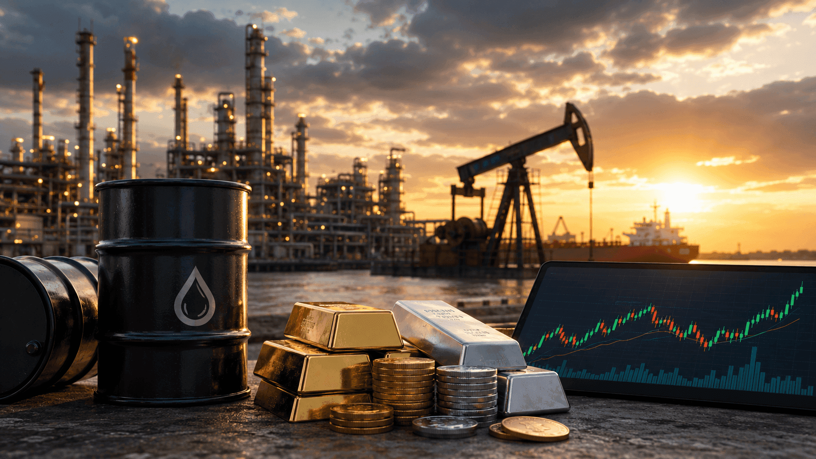 July 14, 2026 - Today’s Market News - Nasdaq Falls 1.55% to 25,873.18, Gold Rises 0.58% to $4,024.48, While Brent Crude Gains 0.31% to $81.25